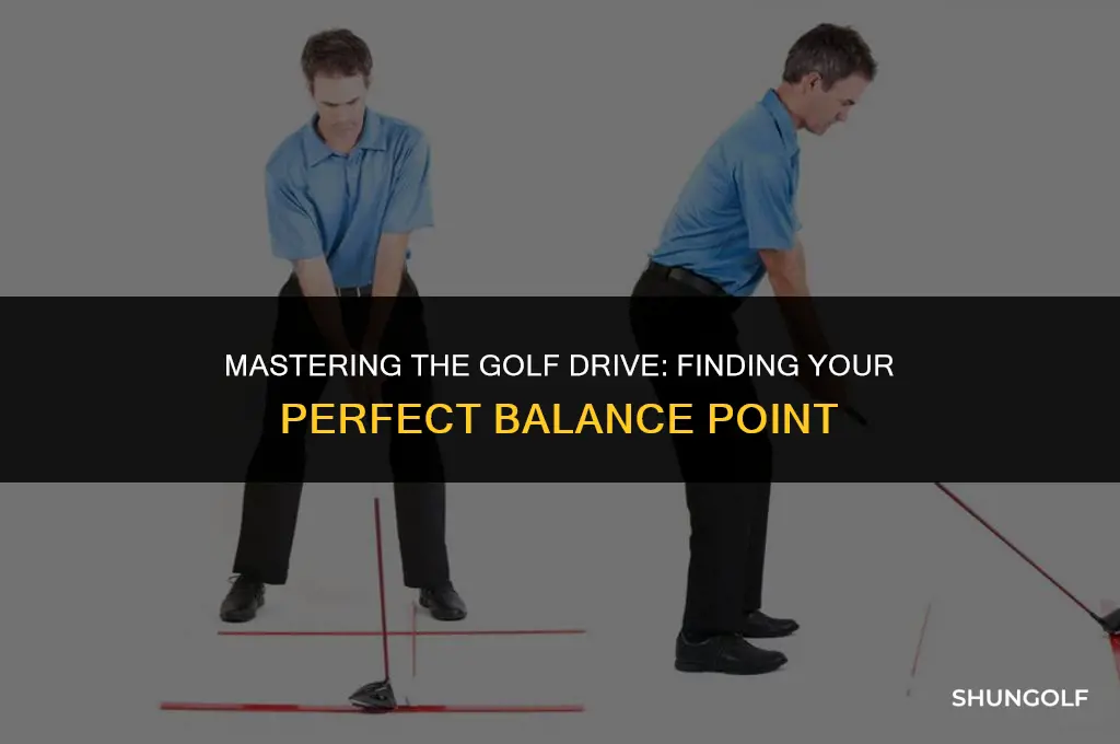 where should you balance when you