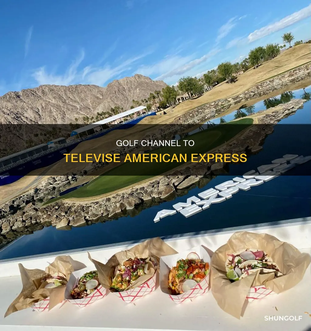 where the american express golf televised