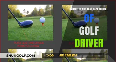 Boost Your Golf Game: Optimal Lead Tape Placement for Drivers