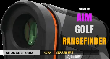 Golf Rangefinder Aim: Target the Flag for Better Shots