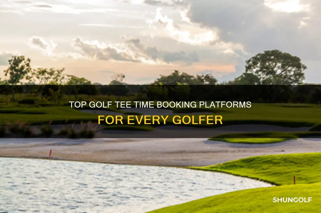 where to book golf tee times