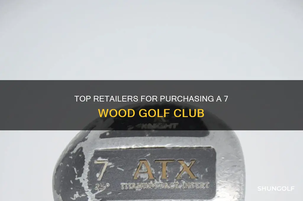 where to buy 7 wood golf club