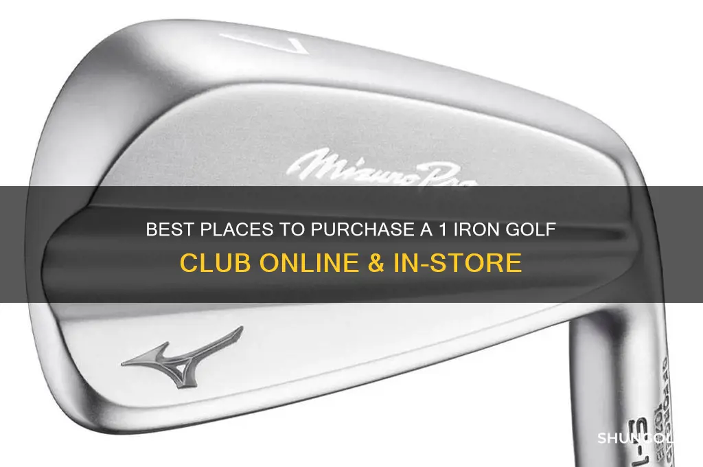 where to buy a 1 iron golf club