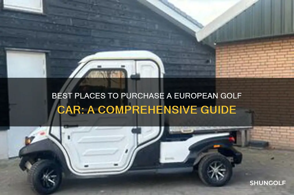 where to buy a european golf