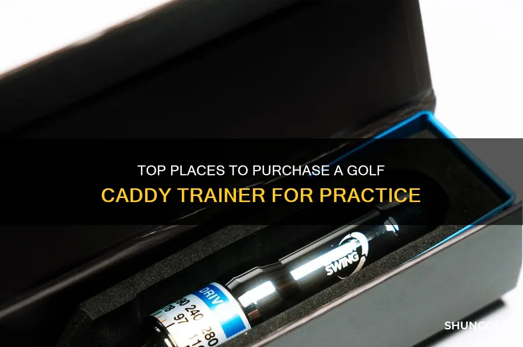 where to buy a golf caddy trainer
