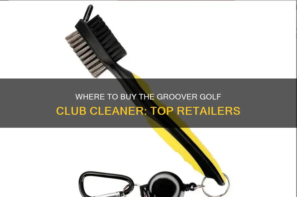 where to buy a golf club cleaner called the groover
