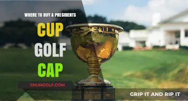 Where to Find and Buy a Presidents Cup Golf Cap