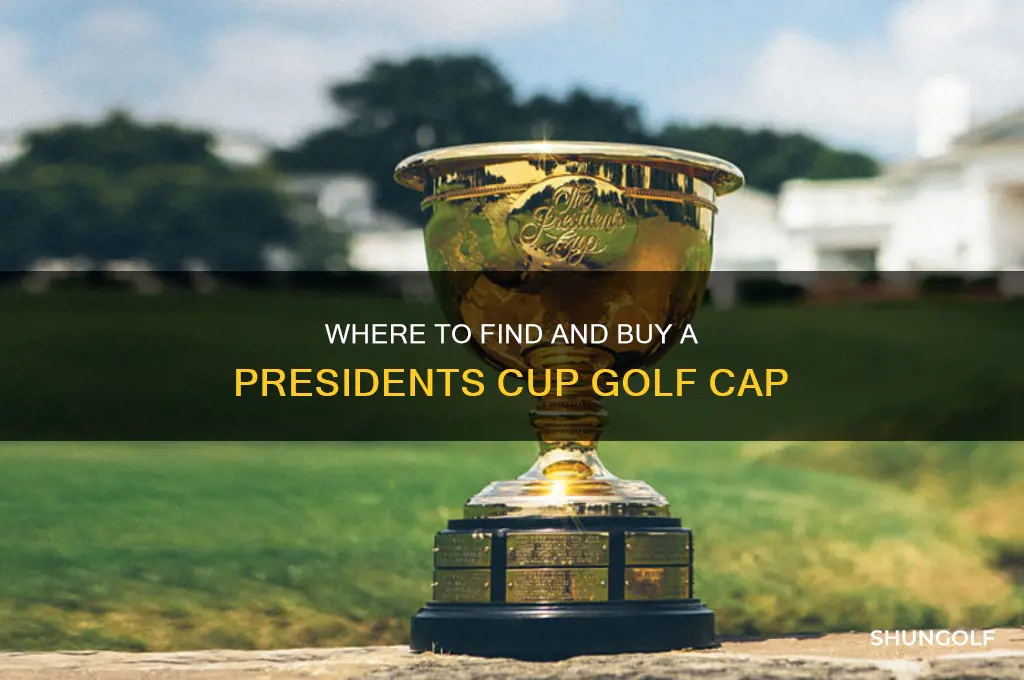 where to buy a presidents cup golf cap