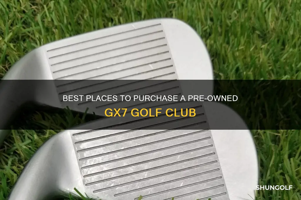 where to buy a used gx7 golf club