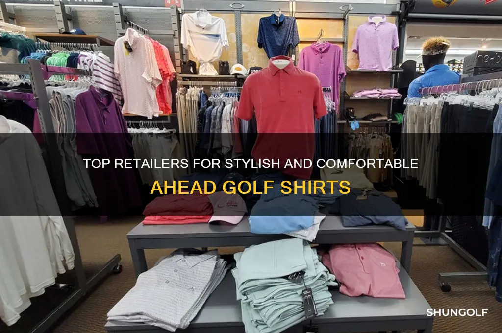 where to buy ahead golf shirts