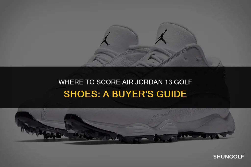 where to buy air jordan 13 golf shoes