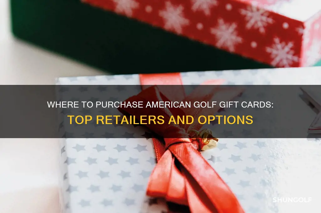 where to buy american golf gift card