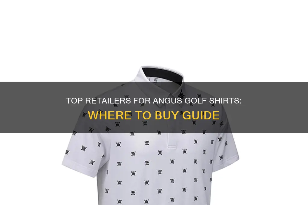 where to buy angus golf shirtd
