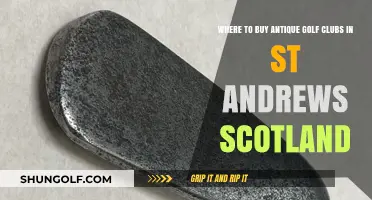 Discover Authentic Antique Golf Clubs in St Andrews, Scotland