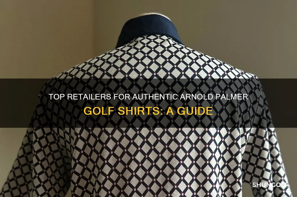 where to buy arnold palmer golf shirts