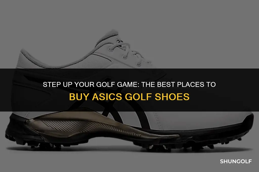 where to buy asics golf shoes
