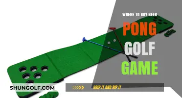 Best Places to Purchase Beer Pong Golf Game Sets Online