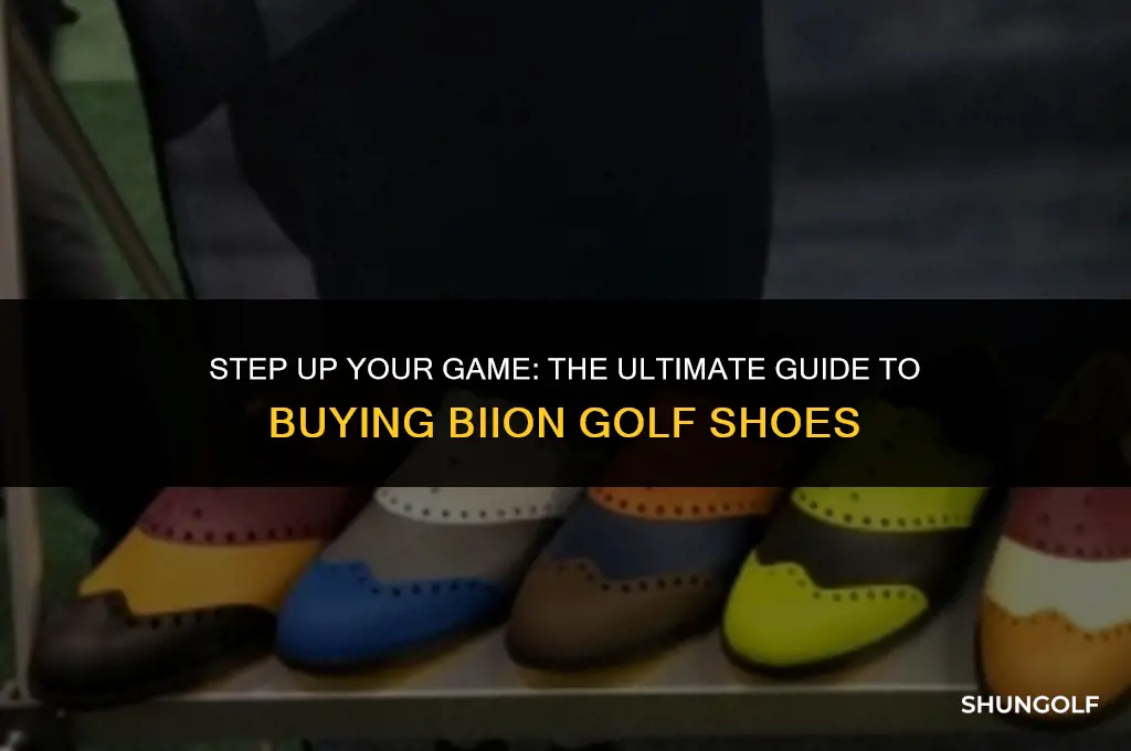where to buy biion golf shoes