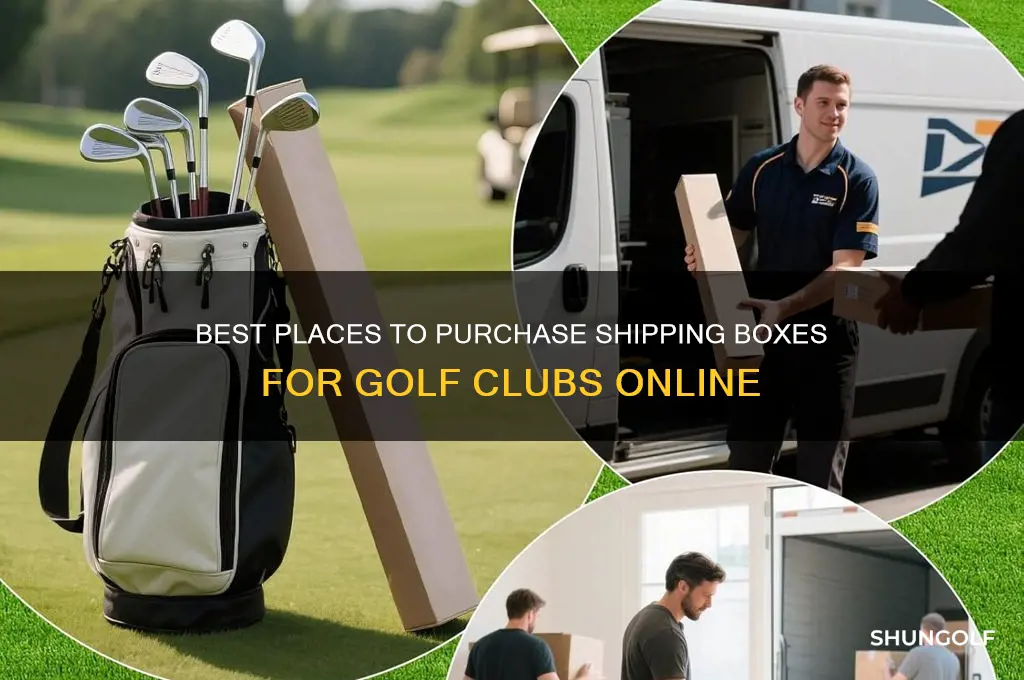 where to buy box to ship golf clubs