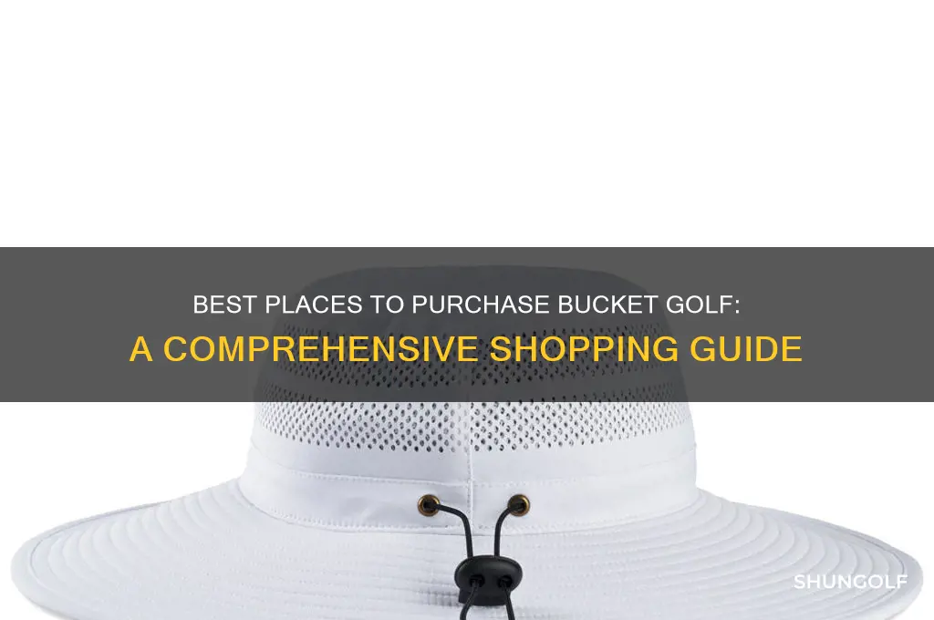 where to buy bucket golf