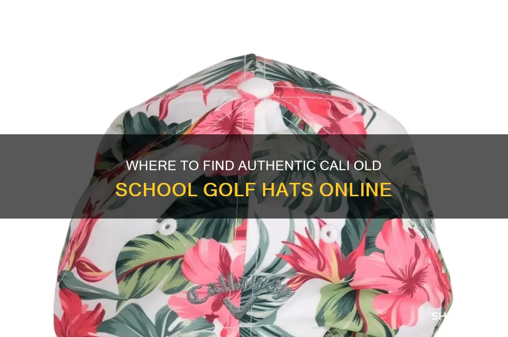 where to buy cali old school golf hat