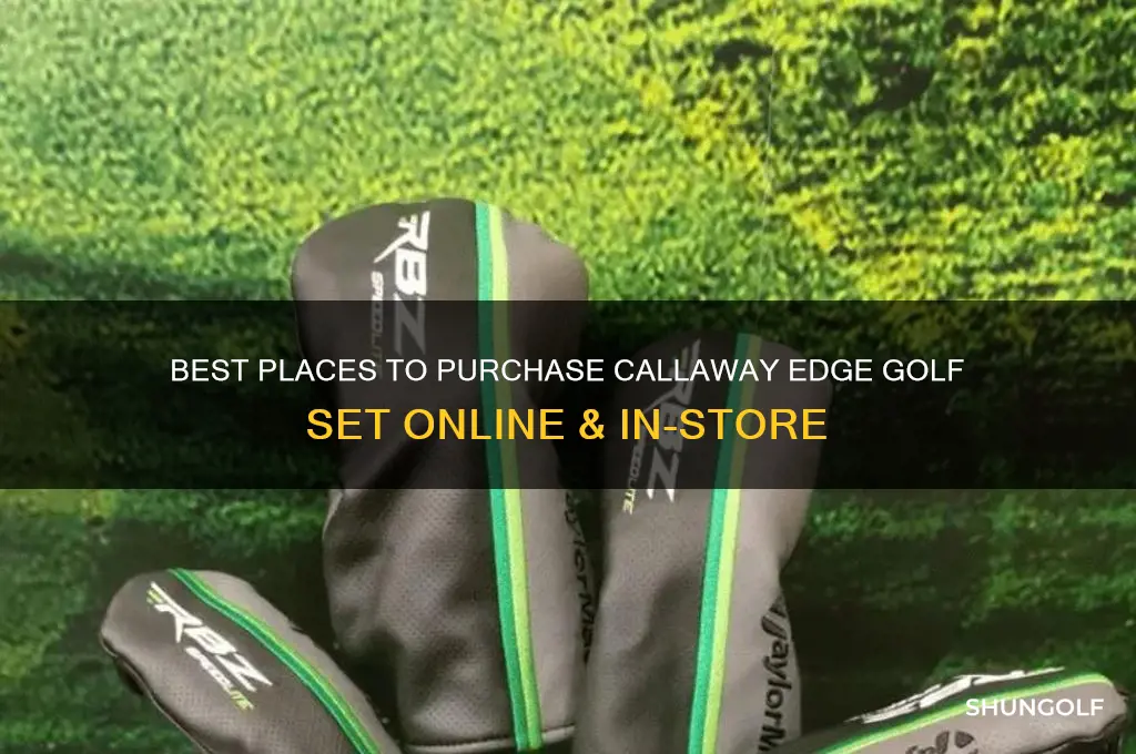 where to buy callaway edge golf set