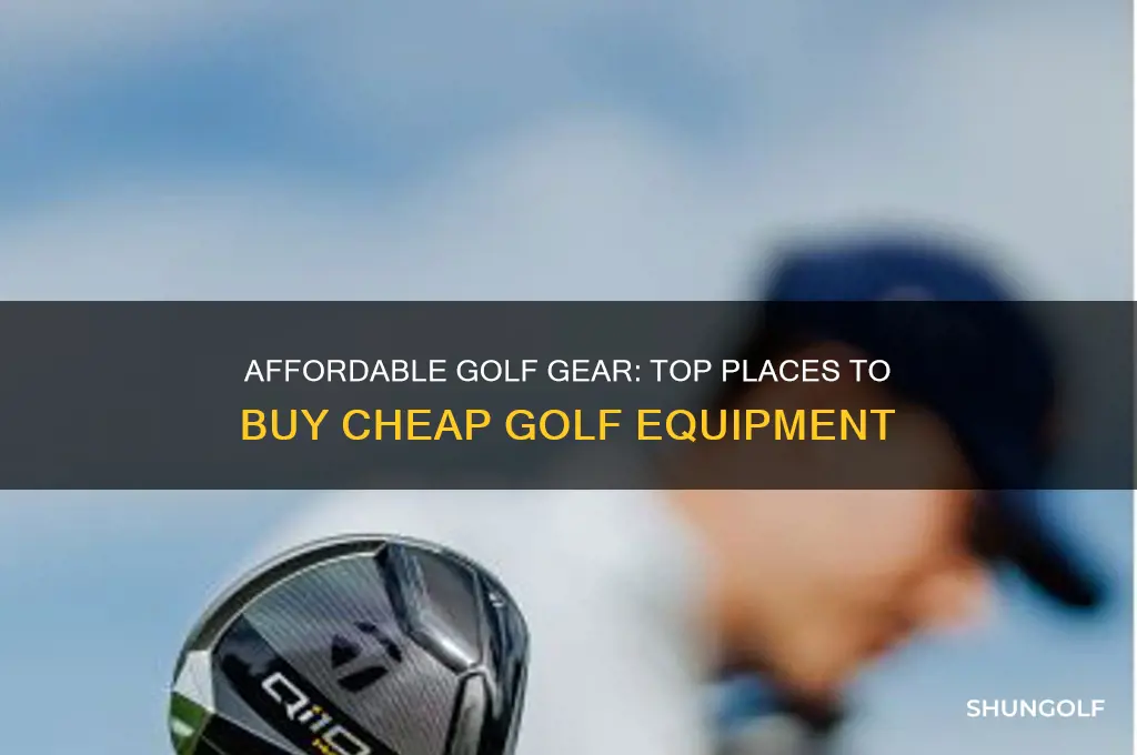 where to buy cheap golf