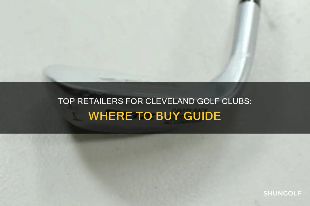 where to buy cleveland golf clubs