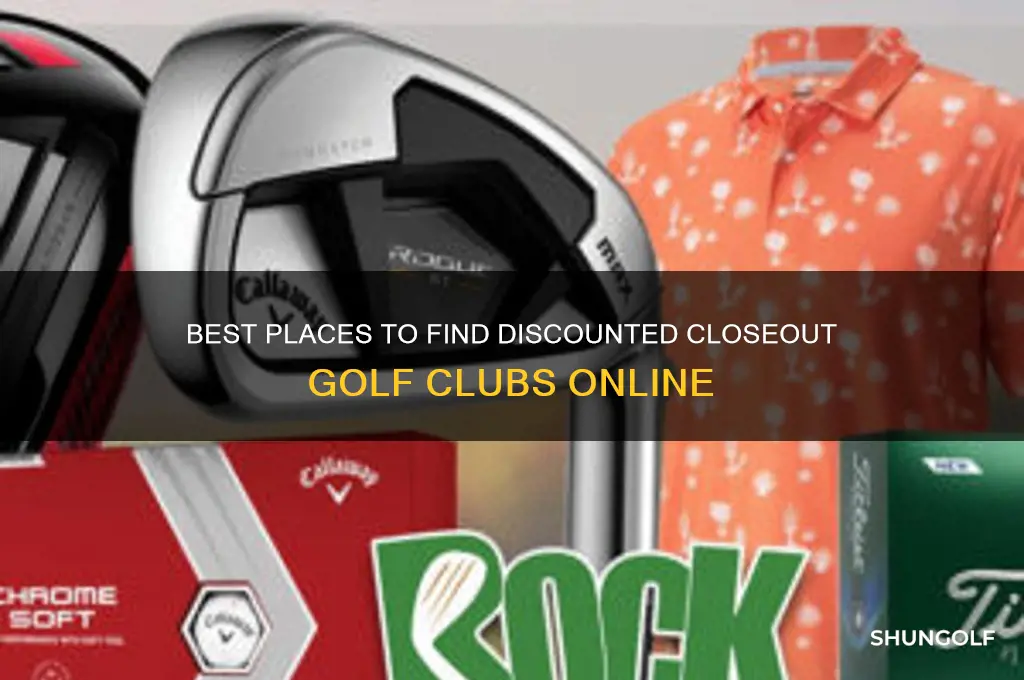 where to buy closeout golf clubs