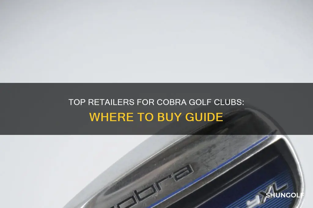 where to buy cobra golf clubs