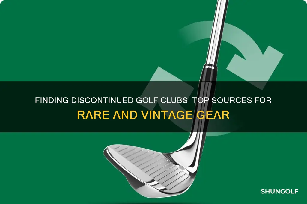 where to buy discontinued golf clubs