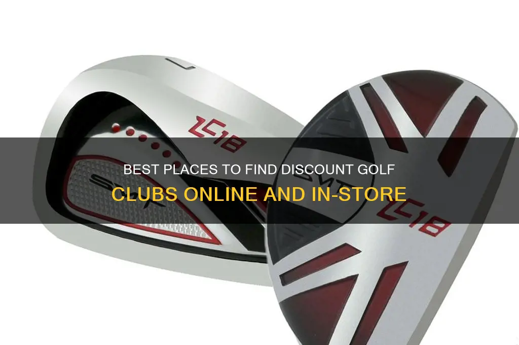 where to buy discount golf clubs