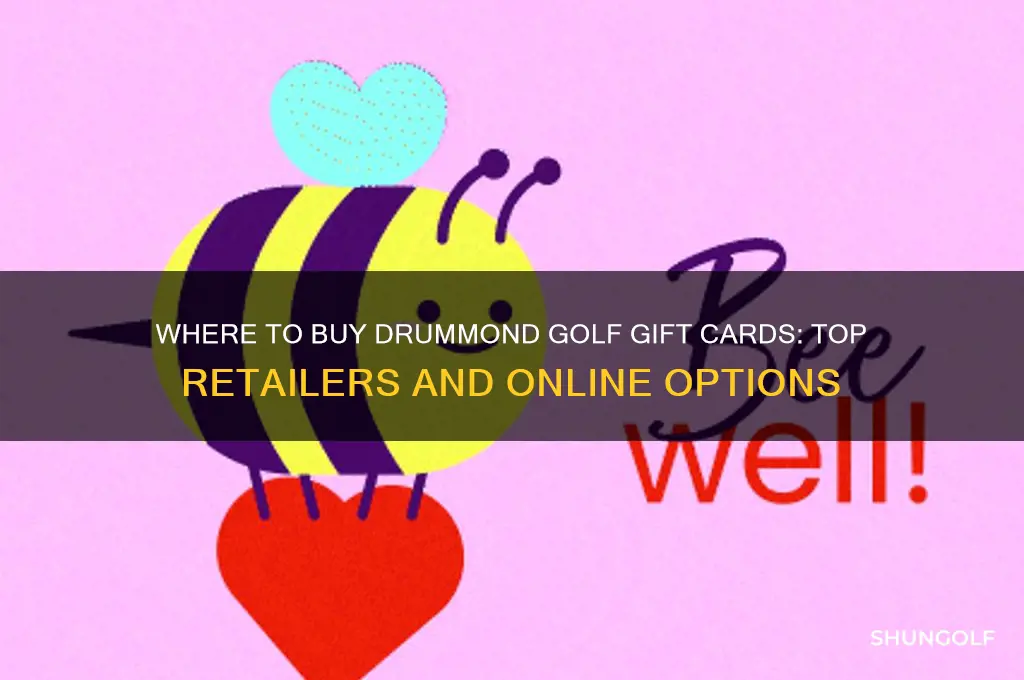 where to buy drummond golf gift cards