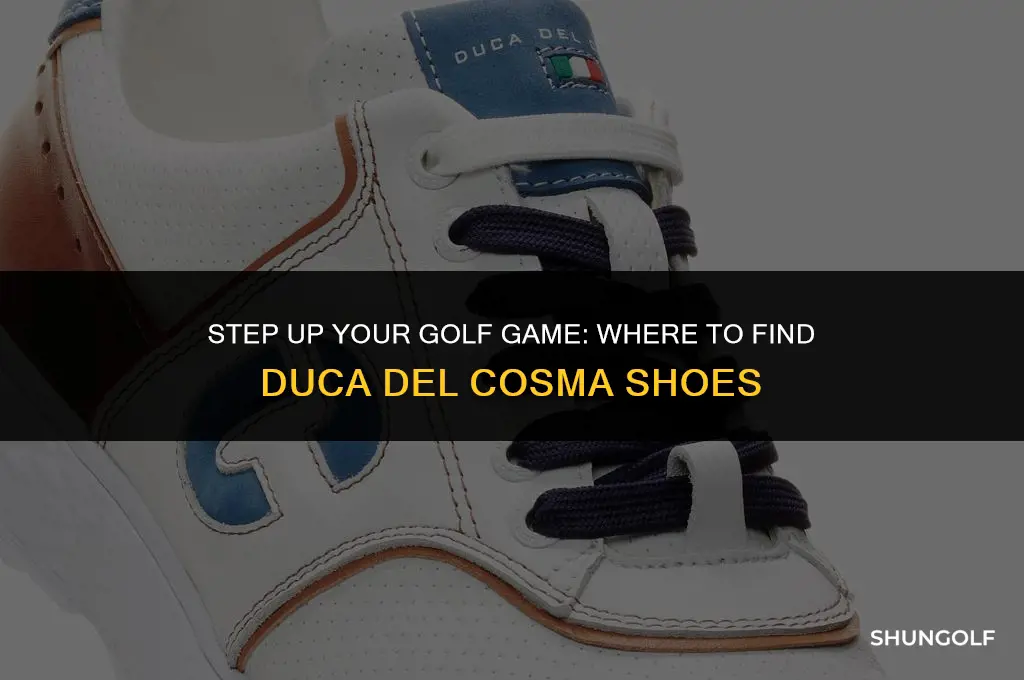 where to buy duca del cosma golf shoes