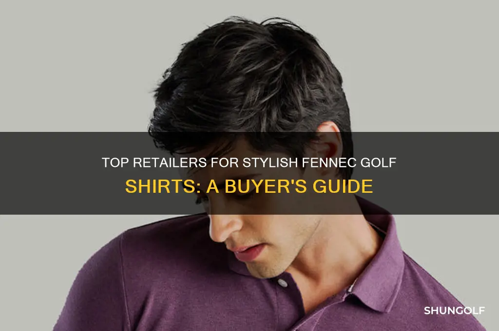 where to buy fennec golf shirts