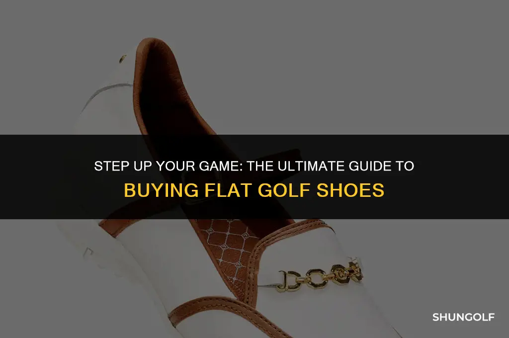where to buy flat golf shoes
