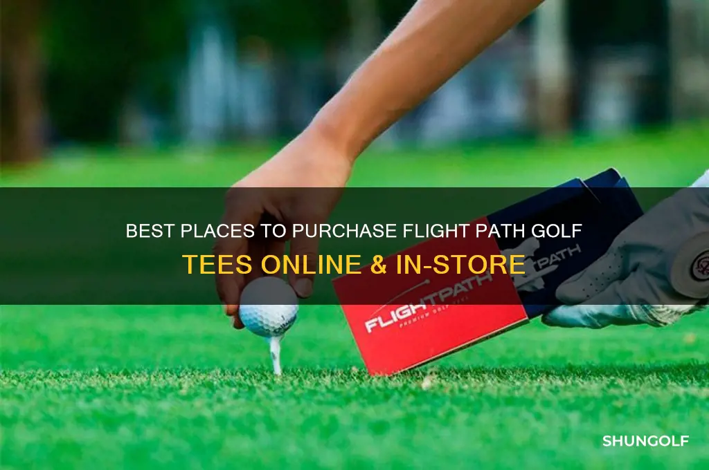 where to buy flight path golf tees