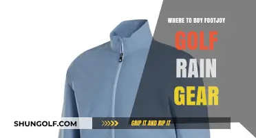Top Retailers for FootJoy Golf Rain Gear: Stay Dry on the Course
