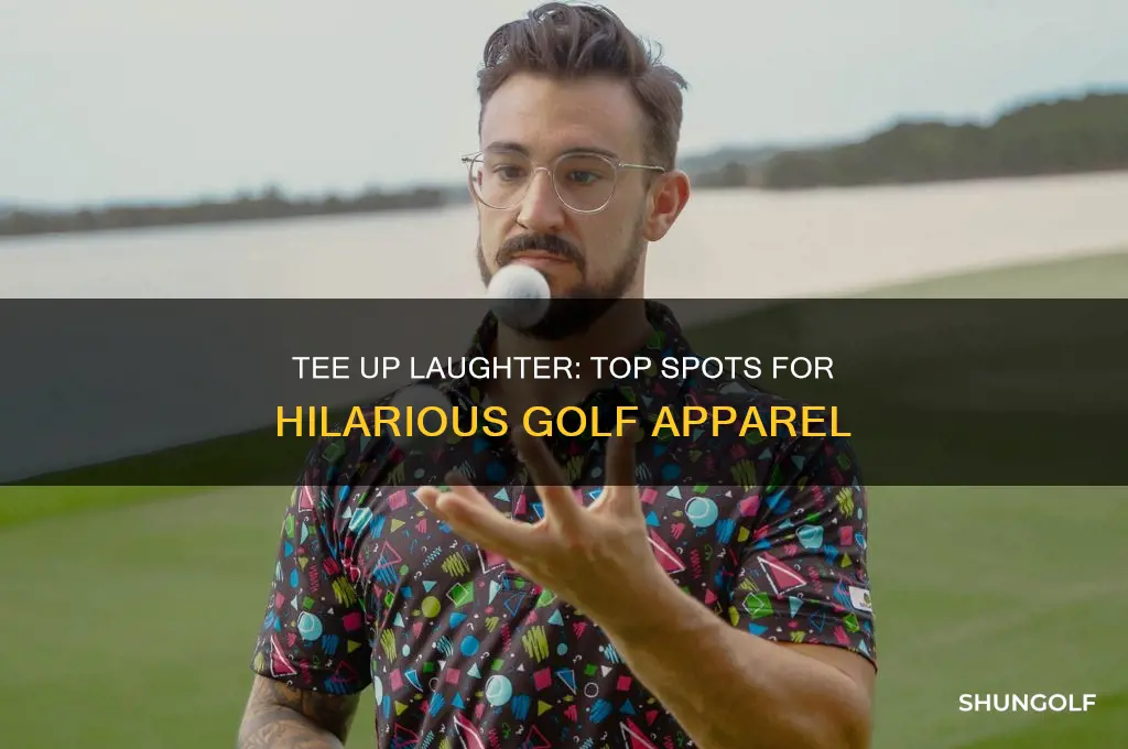where to buy funny golf apparel