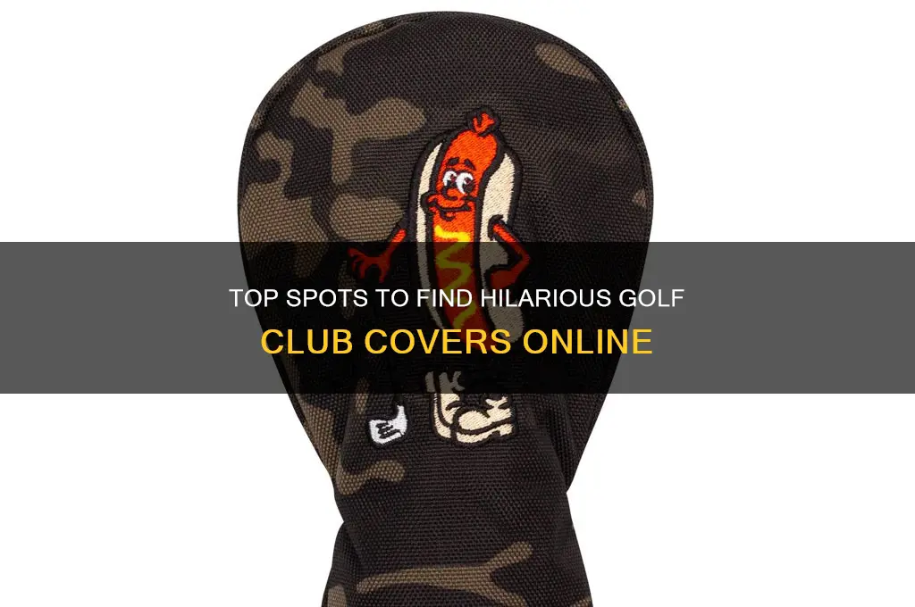 where to buy funny golf club covers