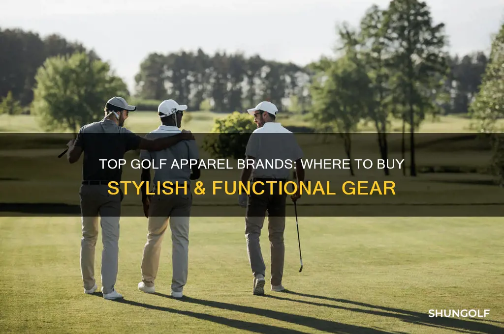where to buy golf apparel brand