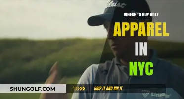 Top NYC Stores for Stylish Golf Apparel and Accessories