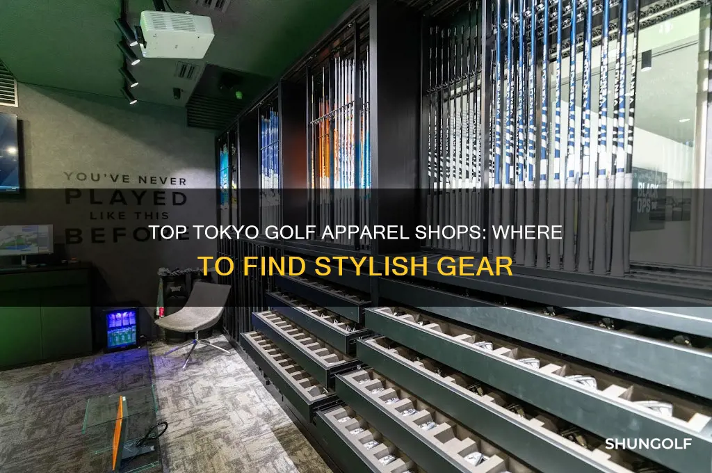 where to buy golf apparel in tokyo