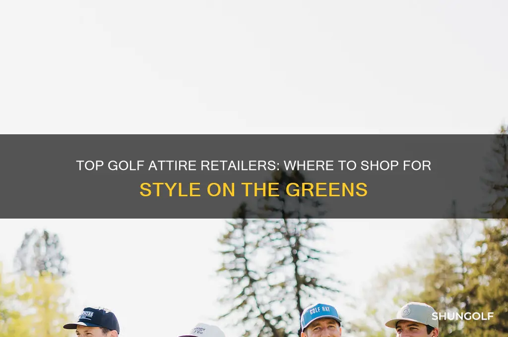 where to buy golf attire
