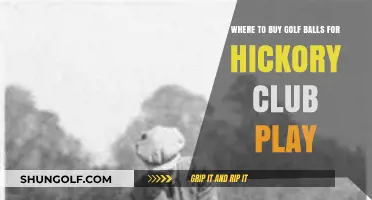 Best Places to Buy Golf Balls for Hickory Club Play