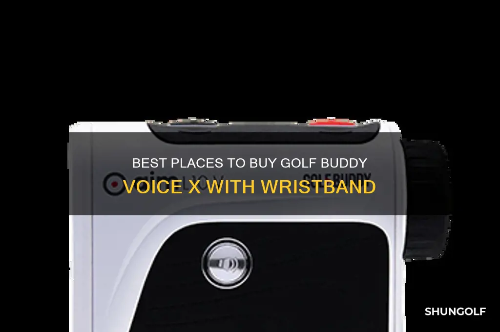 where to buy golf buddy voice x with wristband