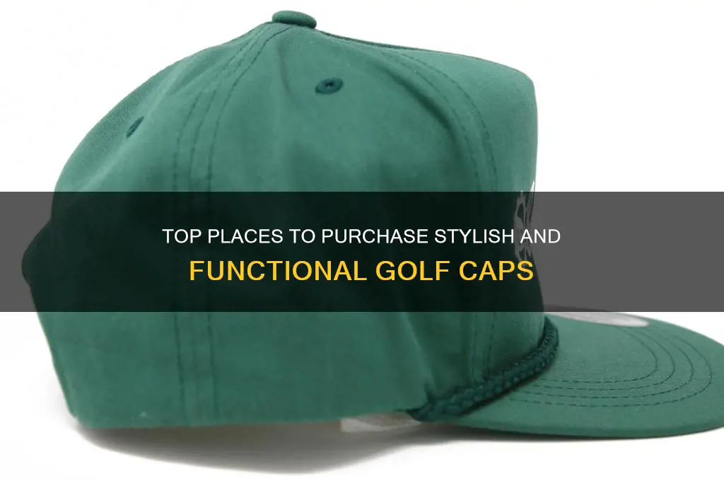 where to buy golf cap