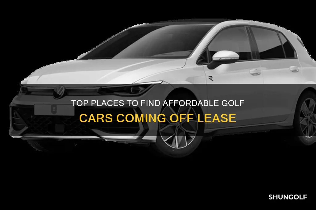 where to buy golf cars coming off lease