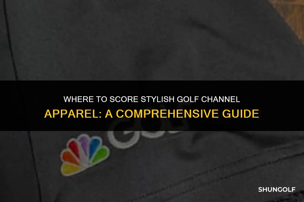 where to buy golf channel apparel