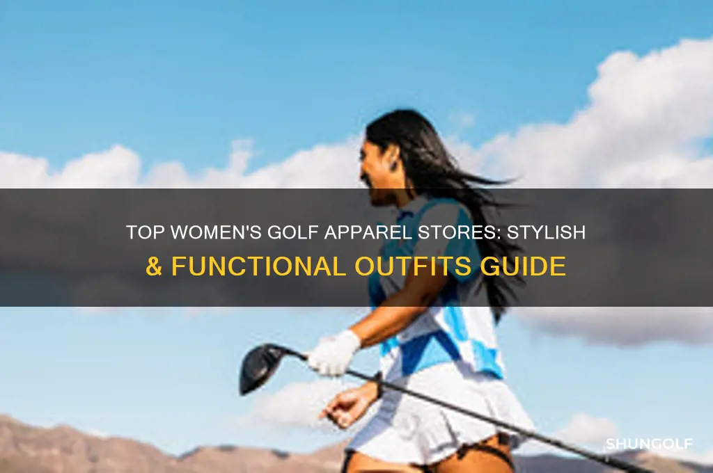 where to buy golf clothes for women